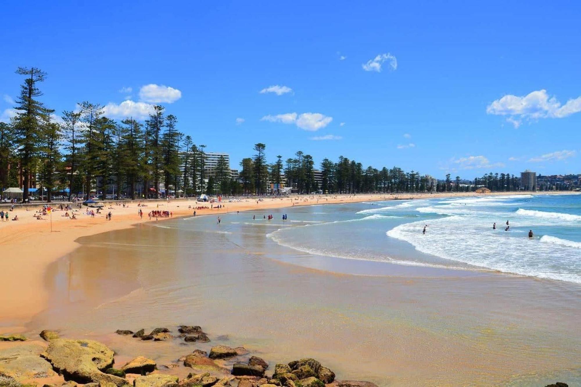 Apartamento Stunning Ocean Views With Manly At Your Doorstep Sídney Exterior foto